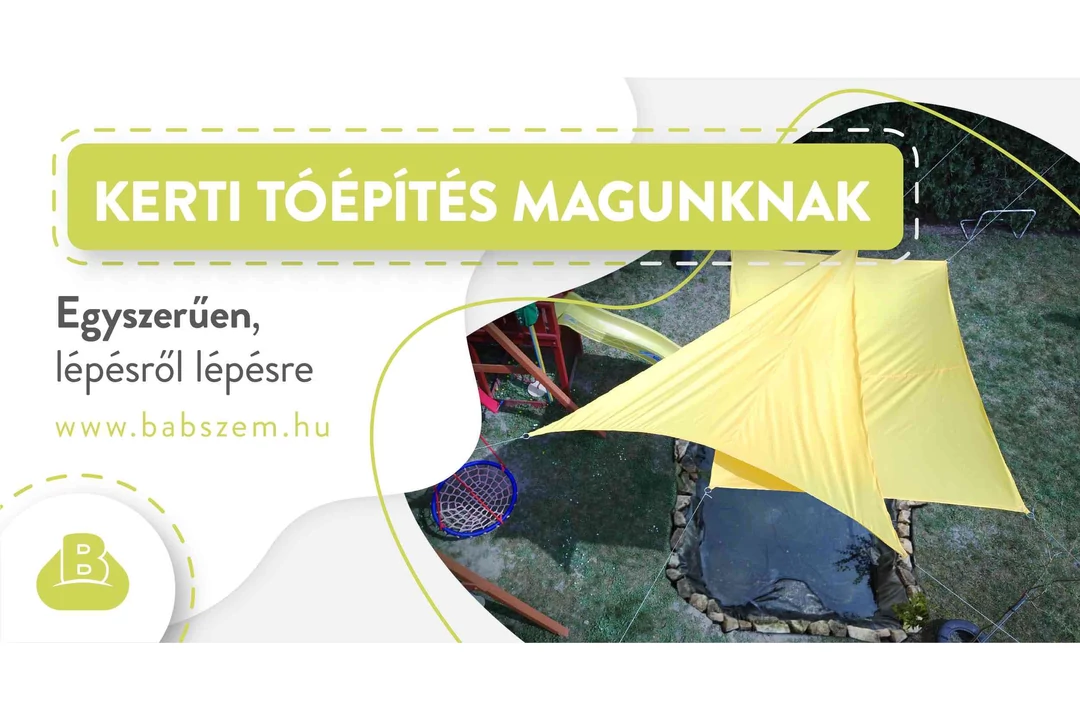 Kerti tóépítés magunknak