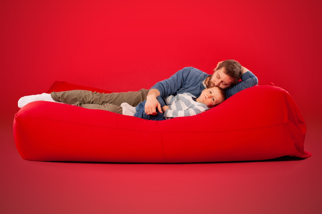 Piros Komfort ágy