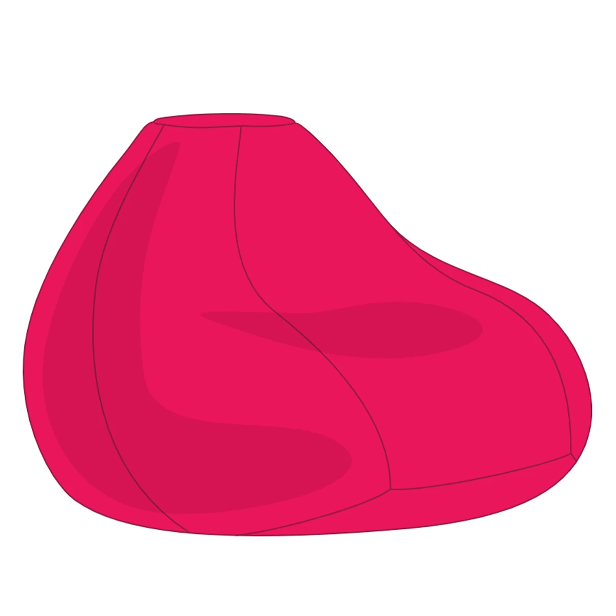 Magenta XXL Babzsákfotel Huzat Magenta XXL Babzsákfotel Huzat