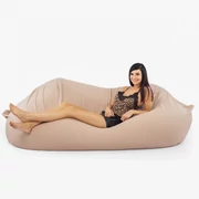 Kép 1/3 - Drapp Relax Babzsák Kanapé