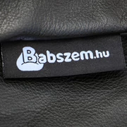 Kép 3/3 - Nappa Bőr XXL Babzsákfotel Címke