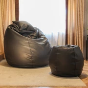 Kép 2/7 - Nappa Bőr ALL IN XXL Babzsákfotel Garnitúra