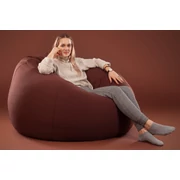 Kép 3/3 - Barna Grandiózus Babzsákfotel