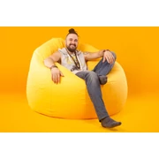 Kép 3/3 - Sárga Grandiózus Babzsákfotel