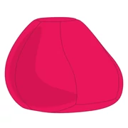 Kép 1/2 - Magenta Babzsák Puff Huzat