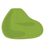 Kép 1/2 - Fűzöld XXL Babzsákfotel Huzat Kép 1/2 - Fűzöld XXL Babzsákfotel Huzat