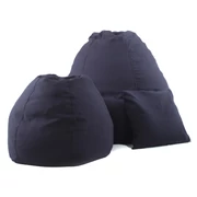 Kép 2/3 - Navy ALL IN Tini Babzsákfotel Garnitúra