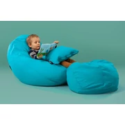 Kép 3/3 - Türkiz Gyerek Babzsákfotel Szett