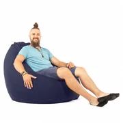 Kép 1/3 - Navy XXL Babzsákfotel