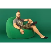 Kép 3/3 - Zöld XXL Babzsákfotel