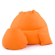 Kép 2/3 - Narancs ALL IN XXL Babzsákfotel Garnitúra