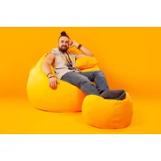 Kép 3/3 - Sárga ALL IN XXL Babzsákfotel Garnitúra