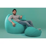 Kép 3/3 - Türkiz ALL IN XXL Babzsákfotel Garnitúra