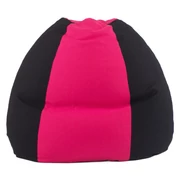 Kép 2/3 - Fekete - Magenta Bicolor XXL Babzsákfotel