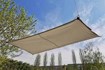 Bézs napvitorla 2,9*2m téglalap