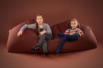 Barna Relax babzsák kanapé