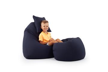 Navy ALL IN Tini babzsákfotel garnitúra