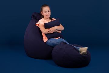 Navy ALL IN Tini babzsákfotel garnitúra