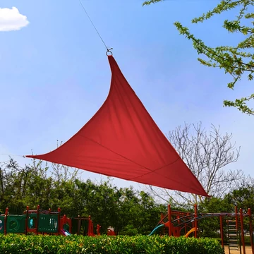 Piros napvitorla 3,2*3,2*2,6m háromszög