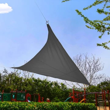 Szürke napvitorla 3,2*3,2*2,6m háromszög