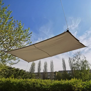Drapp napvitorla 2,9*2m téglalap