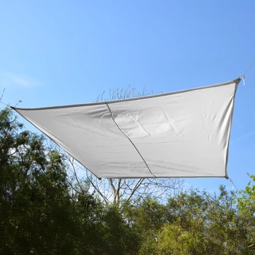 Fehér napvitorla 2,9*1,9*1,6*1,6 m trapéz