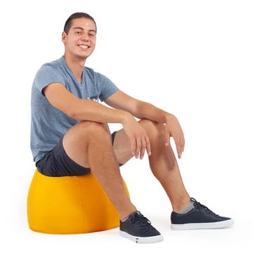 Sárga Kültéri Babzsák Puff