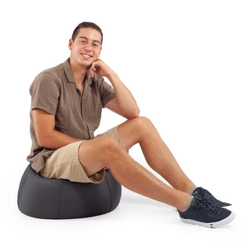 Szürke Kültéri Babzsák Puff