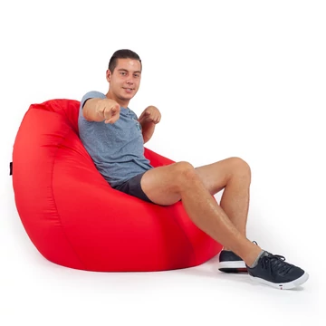 Piros Kültéri XXL Babzsákfotel