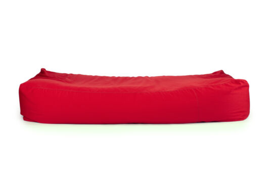 Piros Komfort babzsák ágy
